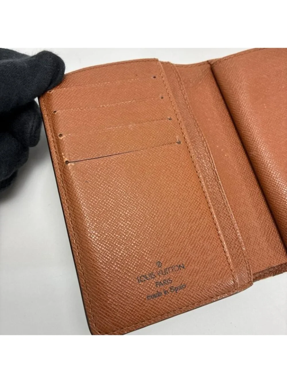 Louis Vuitton Monogram Porte Monnaie Billets Viennois Bifold Wallet Kiss Lock